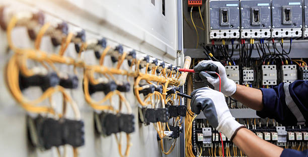 Professional Electrician technician working in Baird, TX